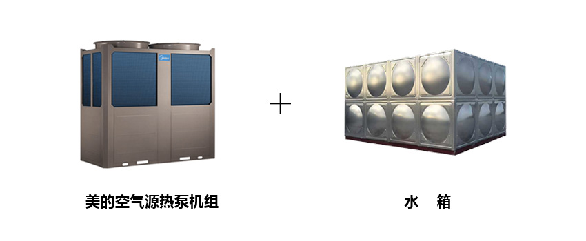潍坊医院中央热水空气源热泵解决方案